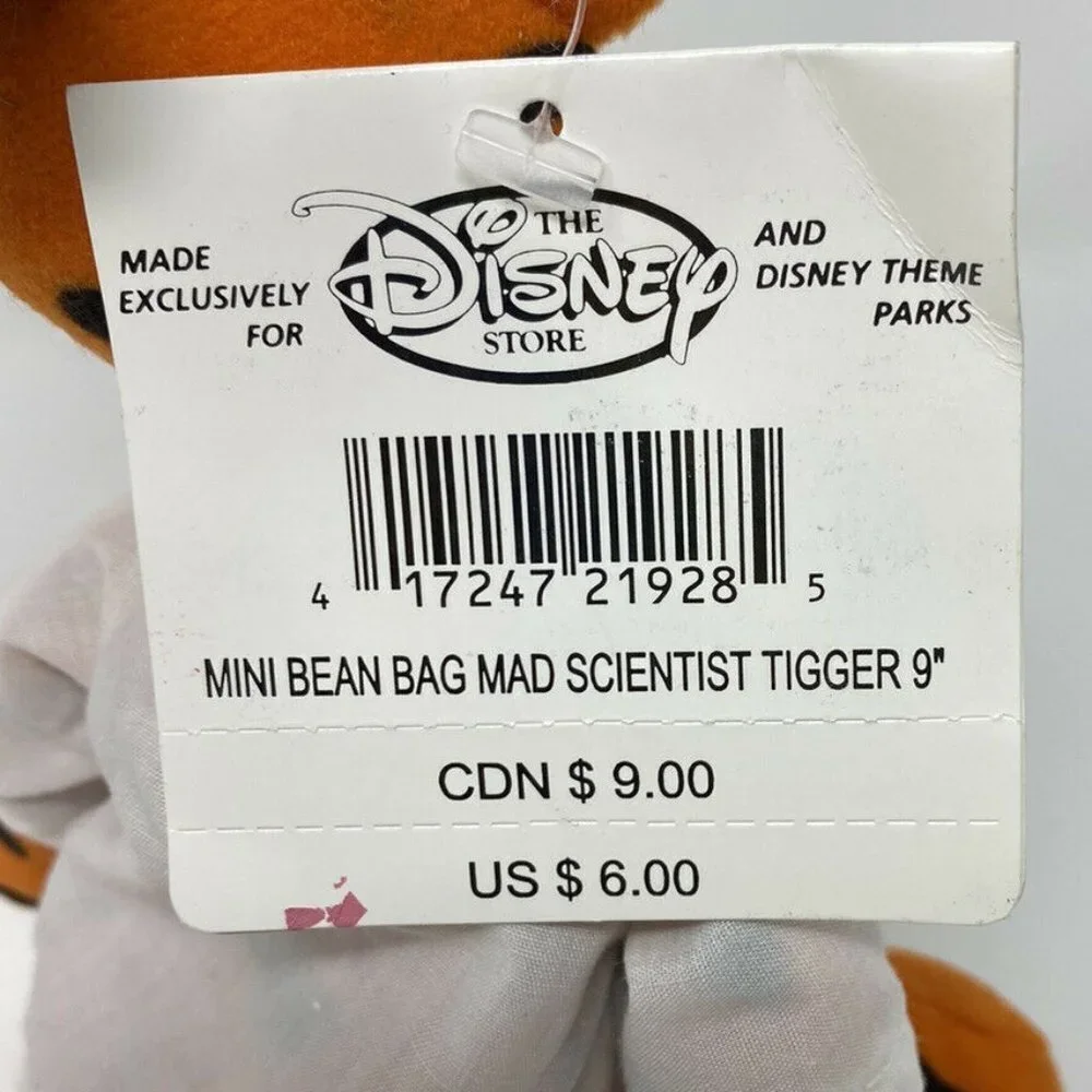 Vintage‎ Disney Store Tigger Mad Scientist